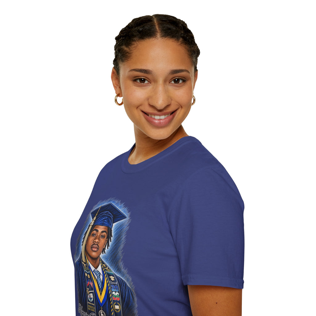 Portrait Front and Back - In Memory of Pierre Damas Bel T-Shirt