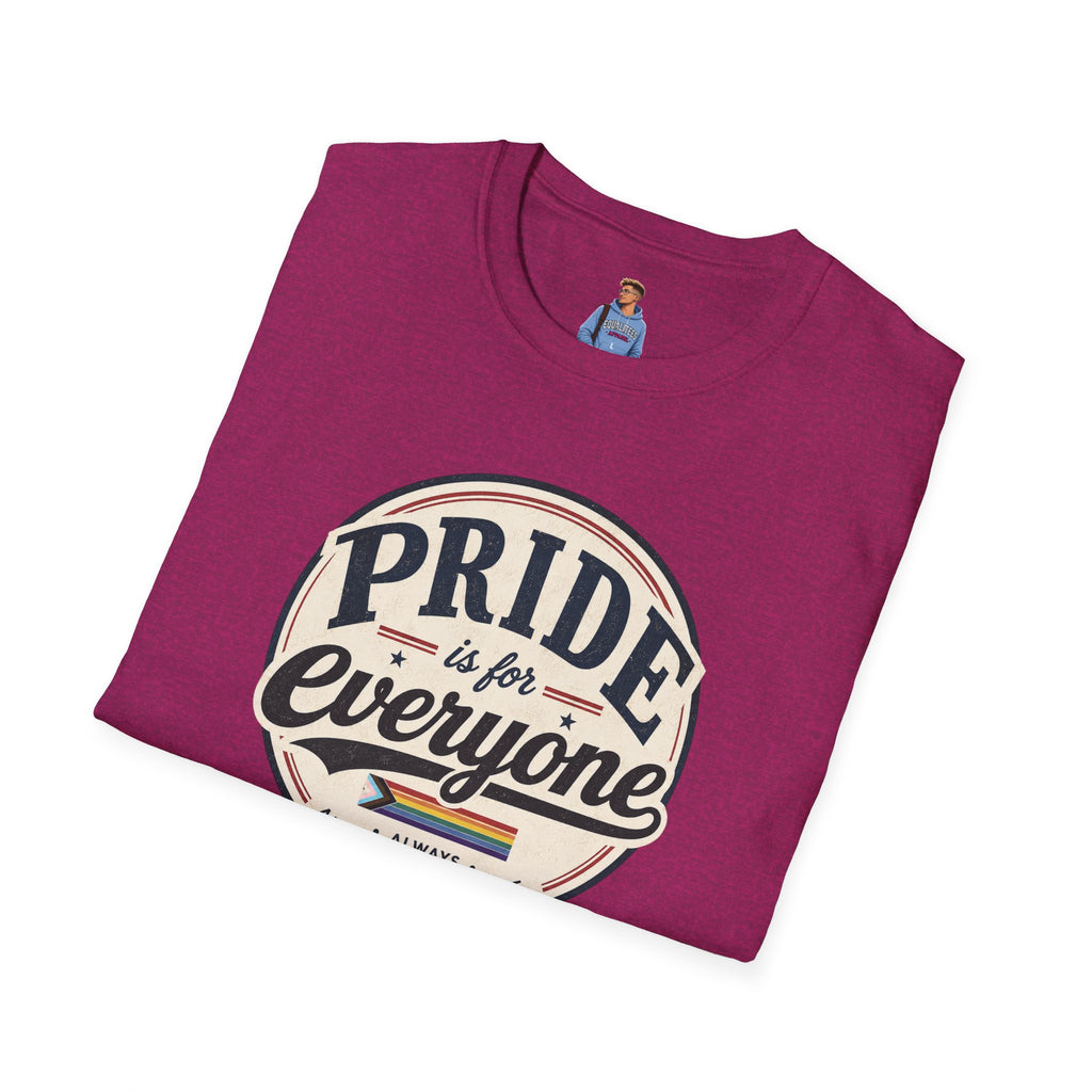 Pride Is for Everyone T-Shirt — Inclusive Retro Pride Tee