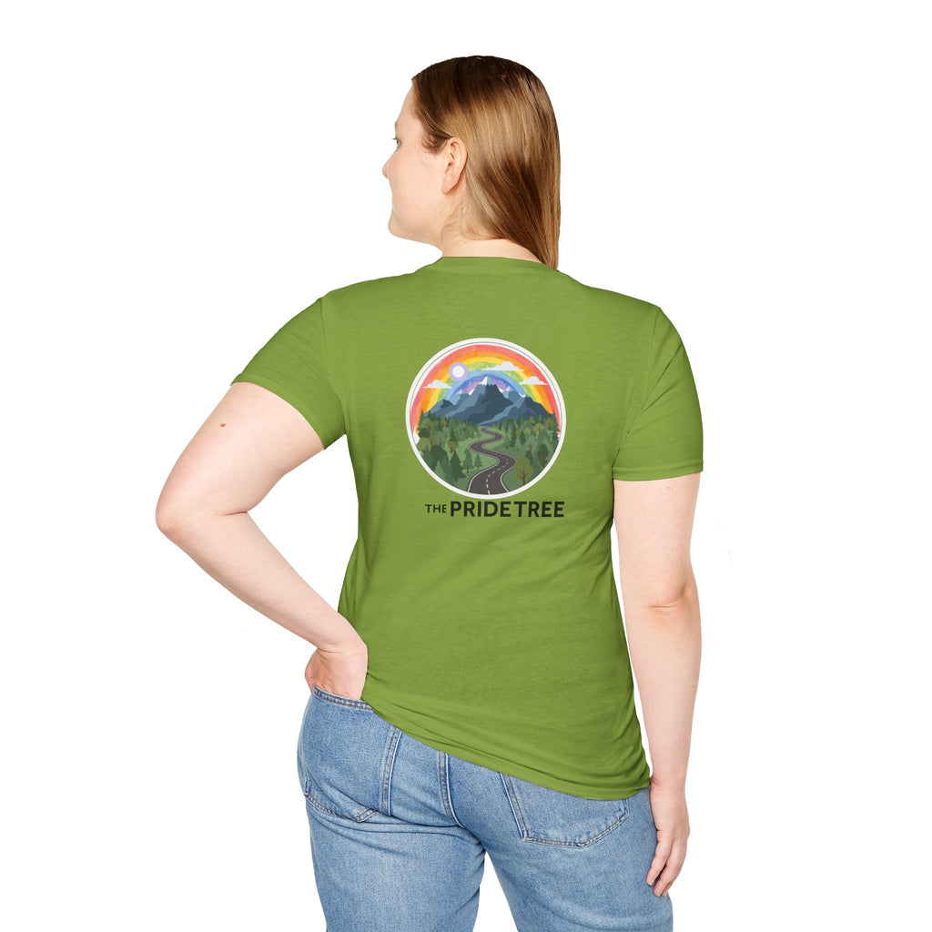 Pride Tree Las Vegas Mountain Graphic T-Shirt