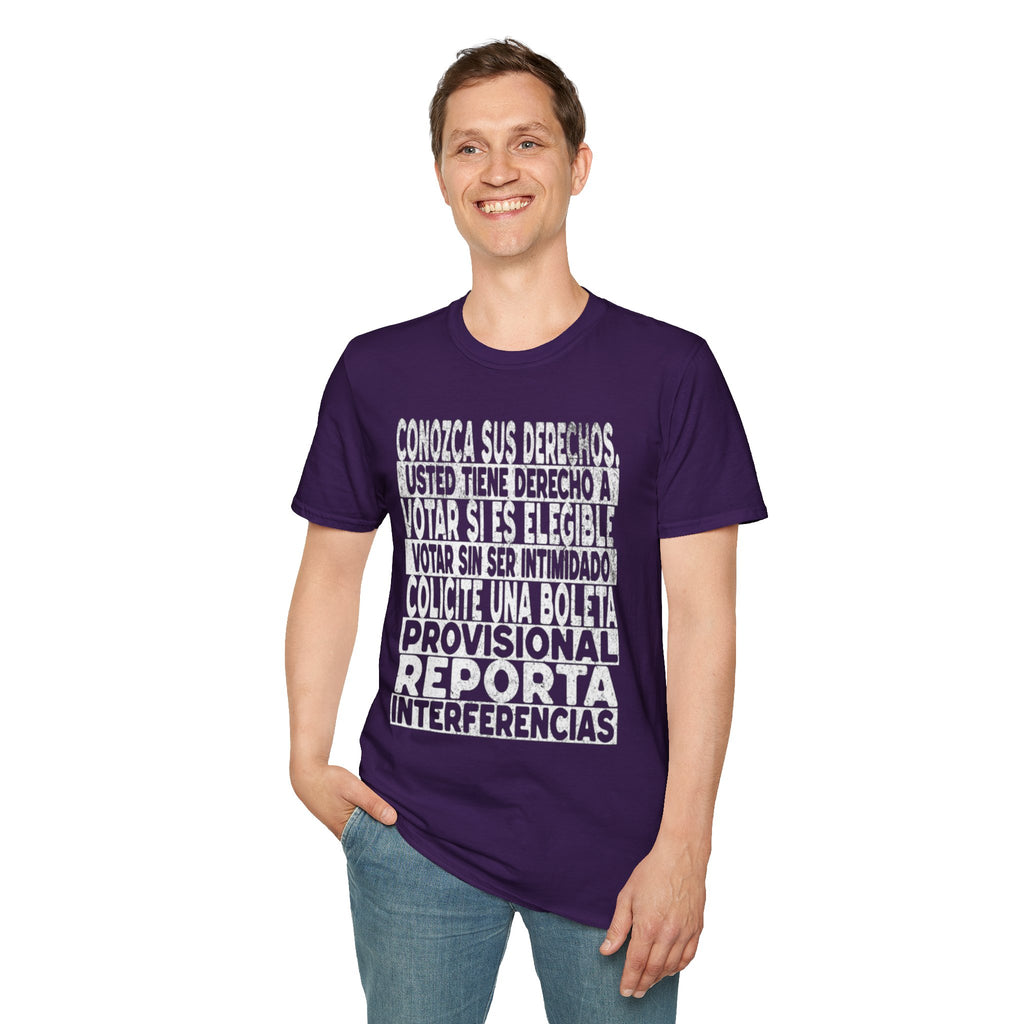 Know Your Voting Rights Spanish T-Shirt