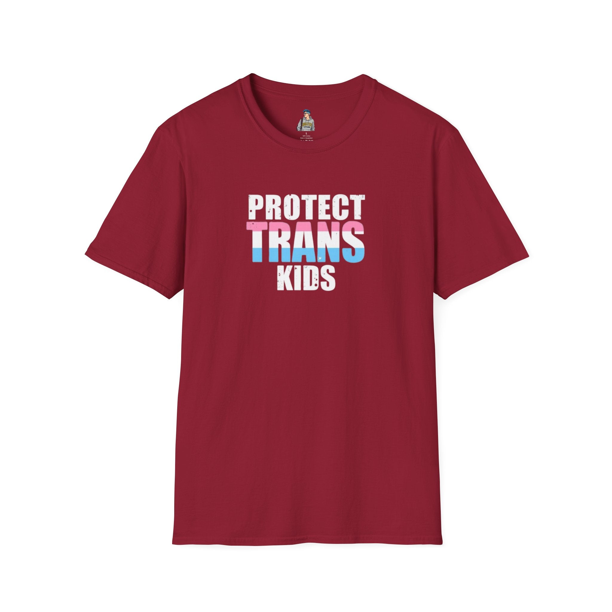 Unisex Softstyle T-Shirt - PROTECT TRANS KIDS