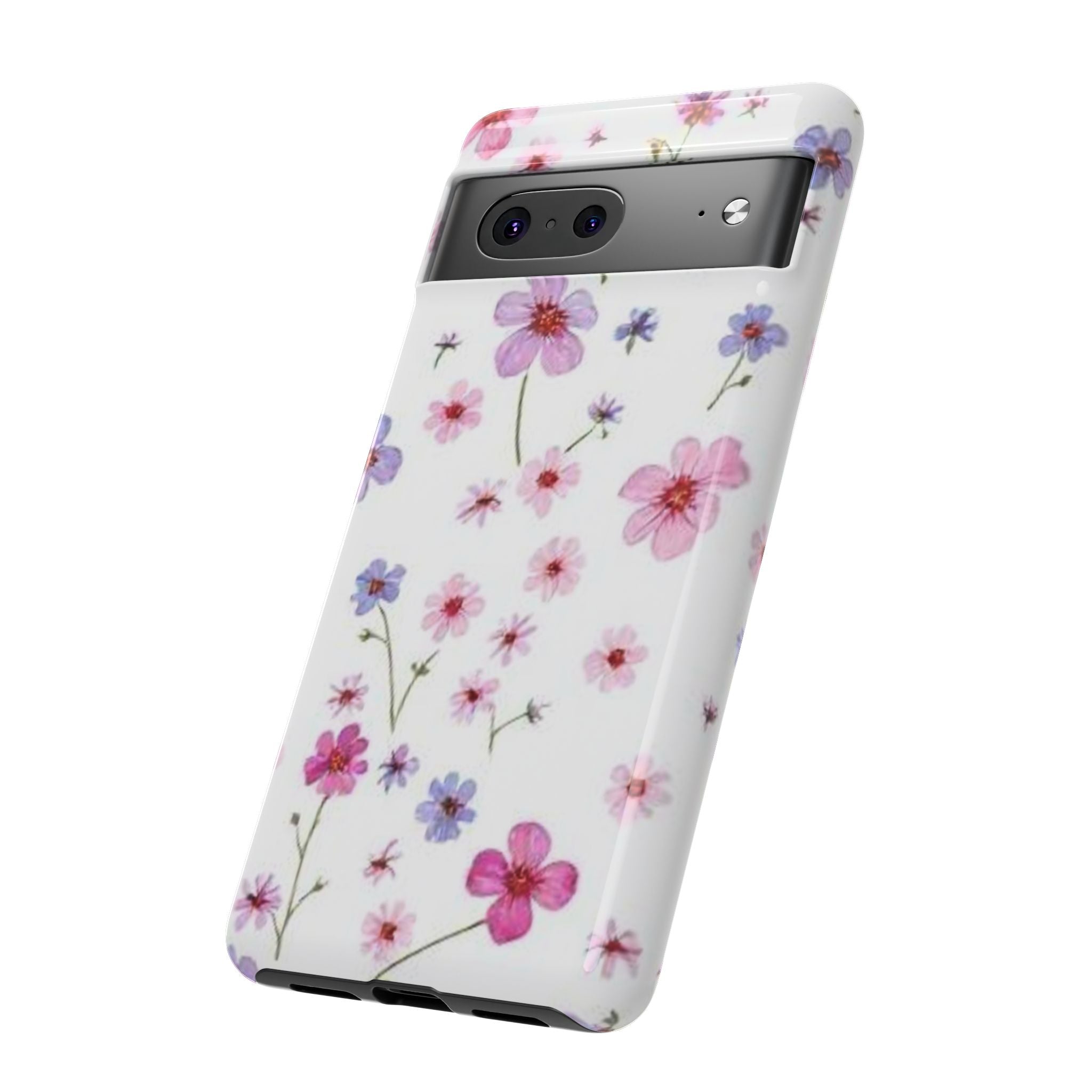 Pink Wildflower Tough Case for Android