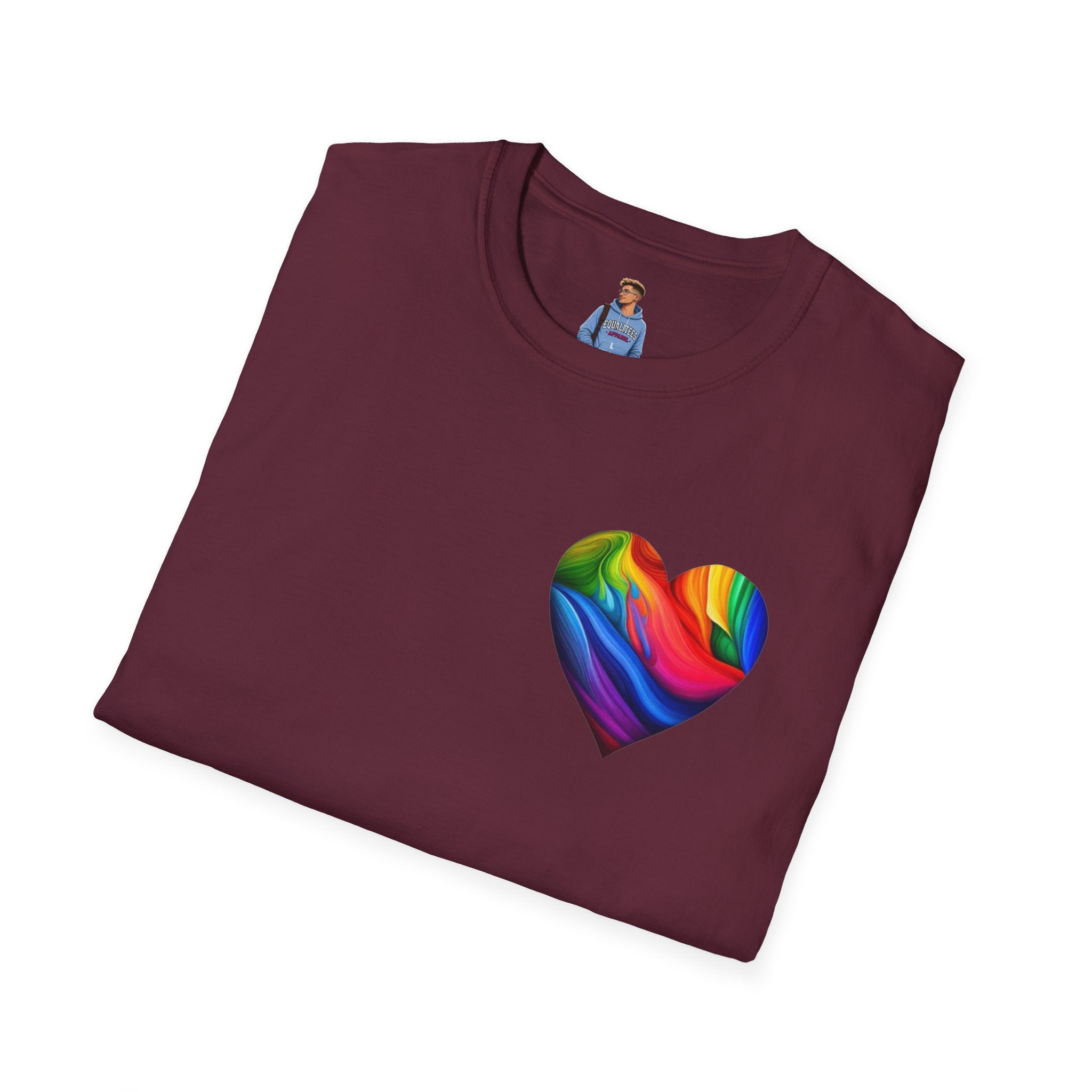 Pride Heart Design T-shirt
