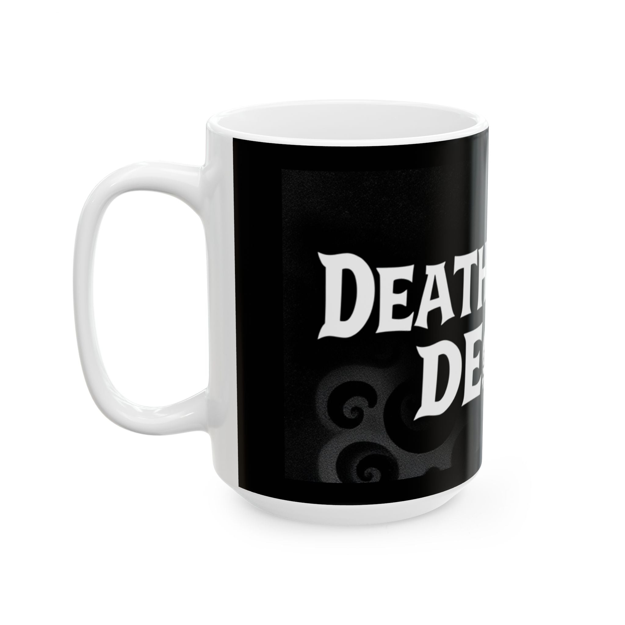 Death Before Decaf - Ceramic Mug - Perfect Gift for Coffee Lovers