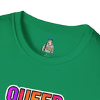 Queer Youth Exist T-Shirt | Unisex Softstyle Tee for Pride Events & Everyday Wear