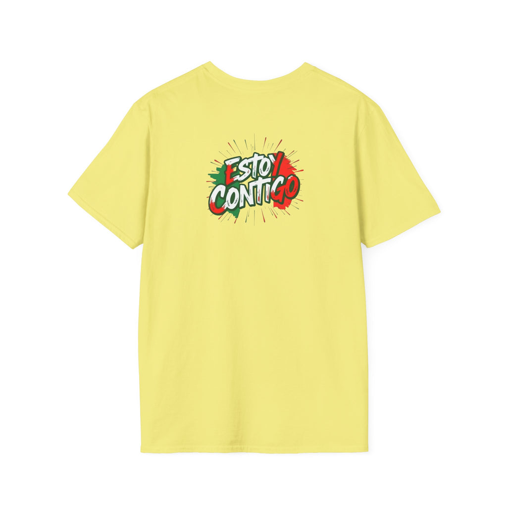 Unisex Softstyle T-Shirt - Mexicans Are Great Americans | Bilingual Pride Tee