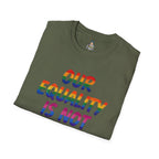 LGBTQ+ Pride T-Shirt — "Our Equality Is Not Your Oppression" Statement Tee