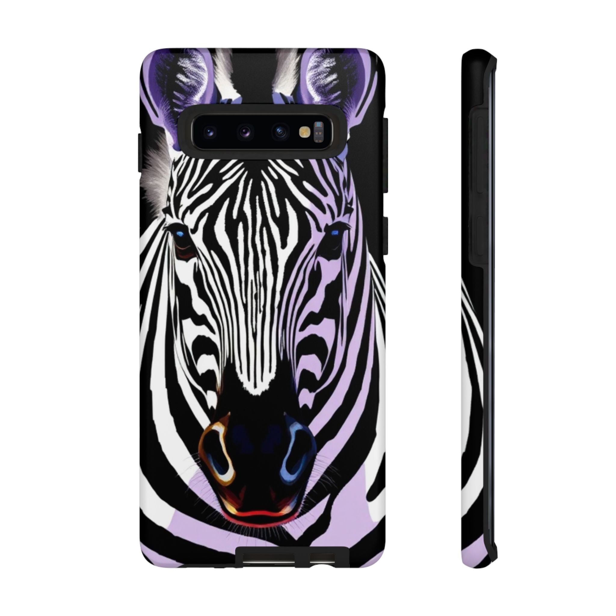 Android OR iPhone Compatible Cases - Zebra Design - Unique Tough Cases