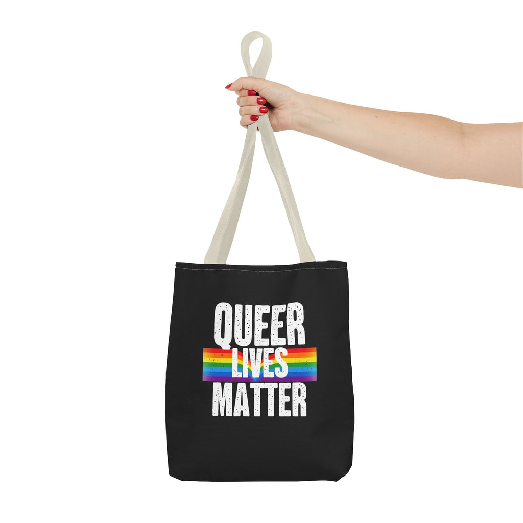 Queer Lives Matter Tote Bag