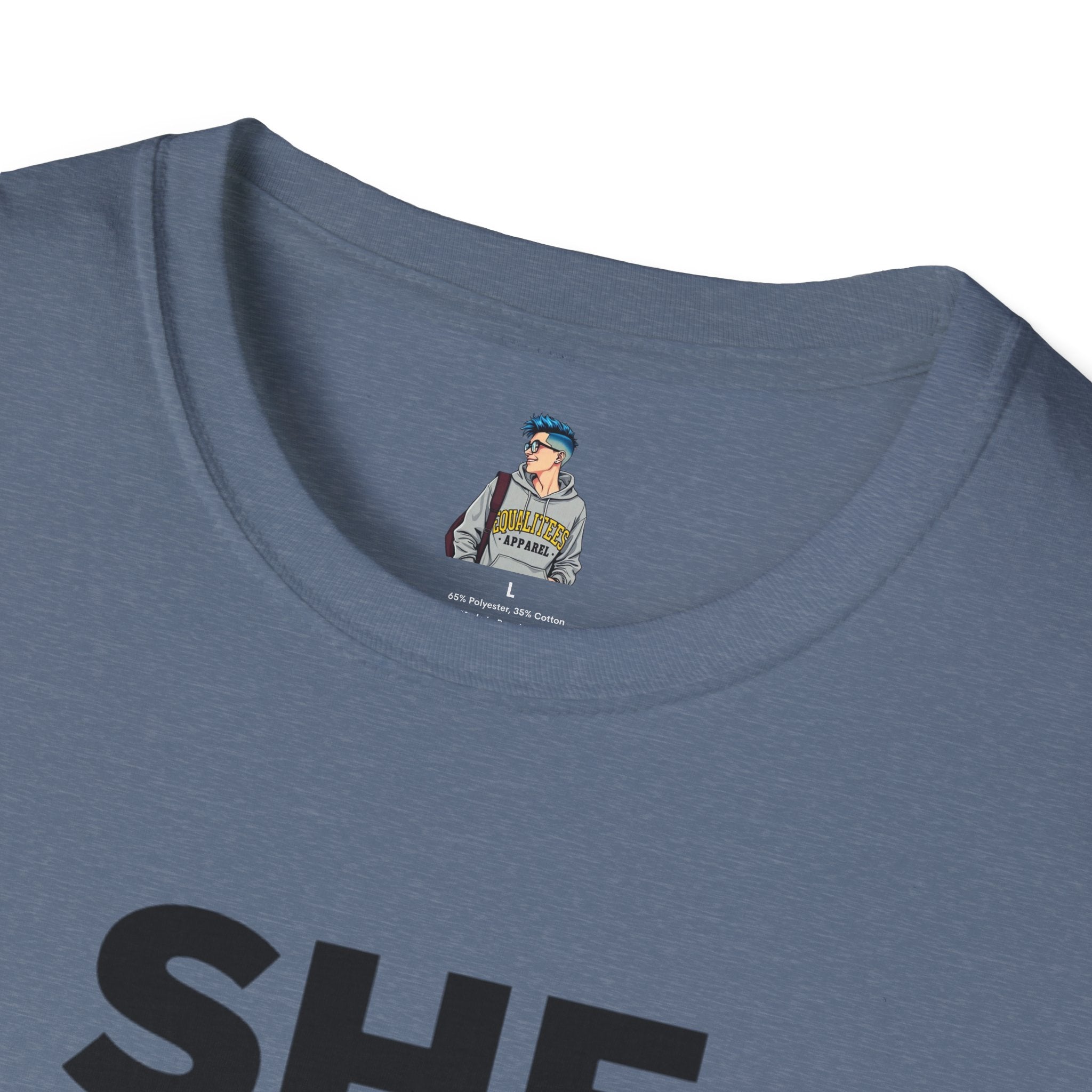 She Said Stop T-Shirt - Bold Statement Tee for Consent Awareness