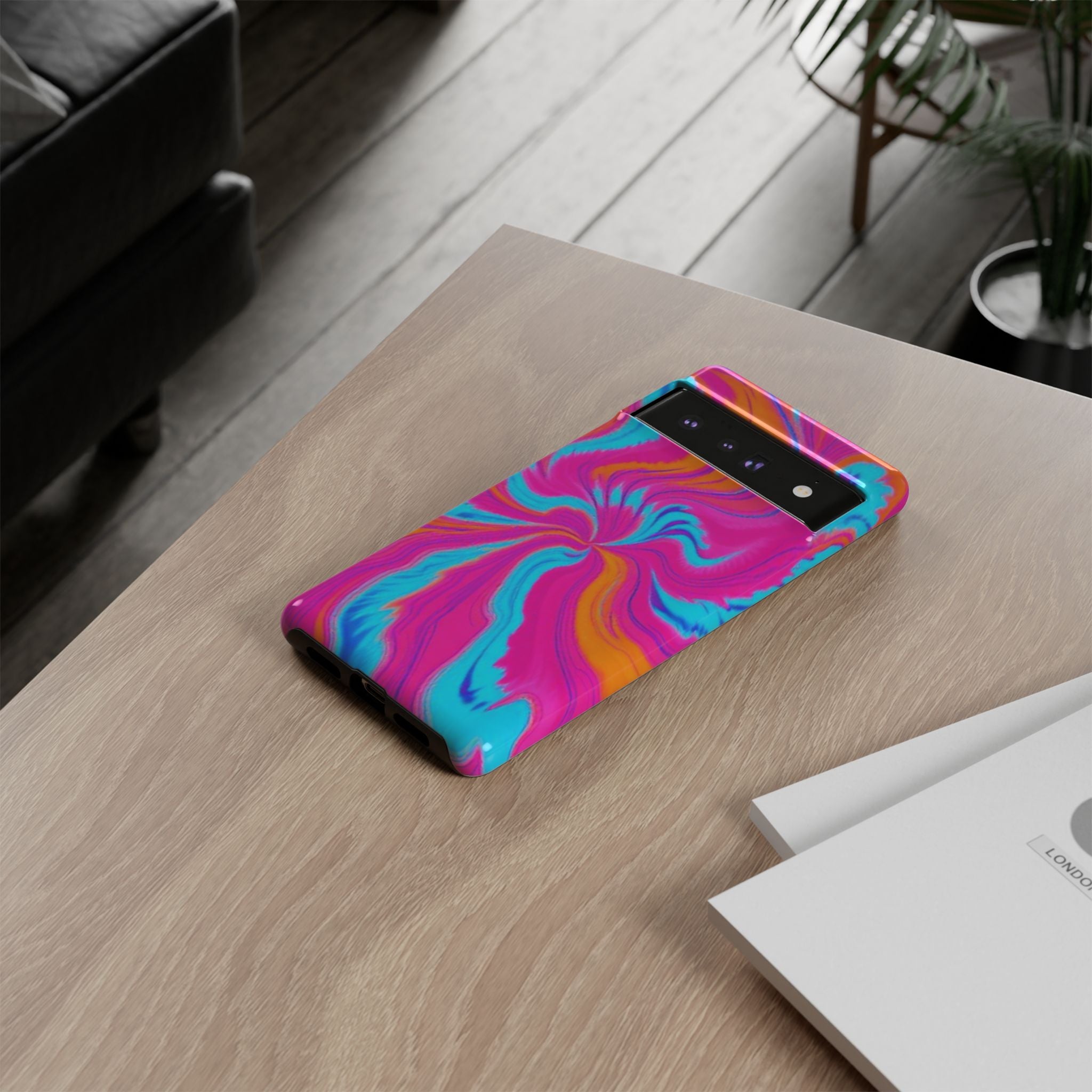 Psychedelic Swirl Tough Case for Android