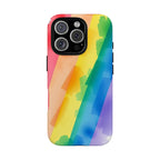 Rainbow Watercolor Art Tough Cases For Android & iPhone