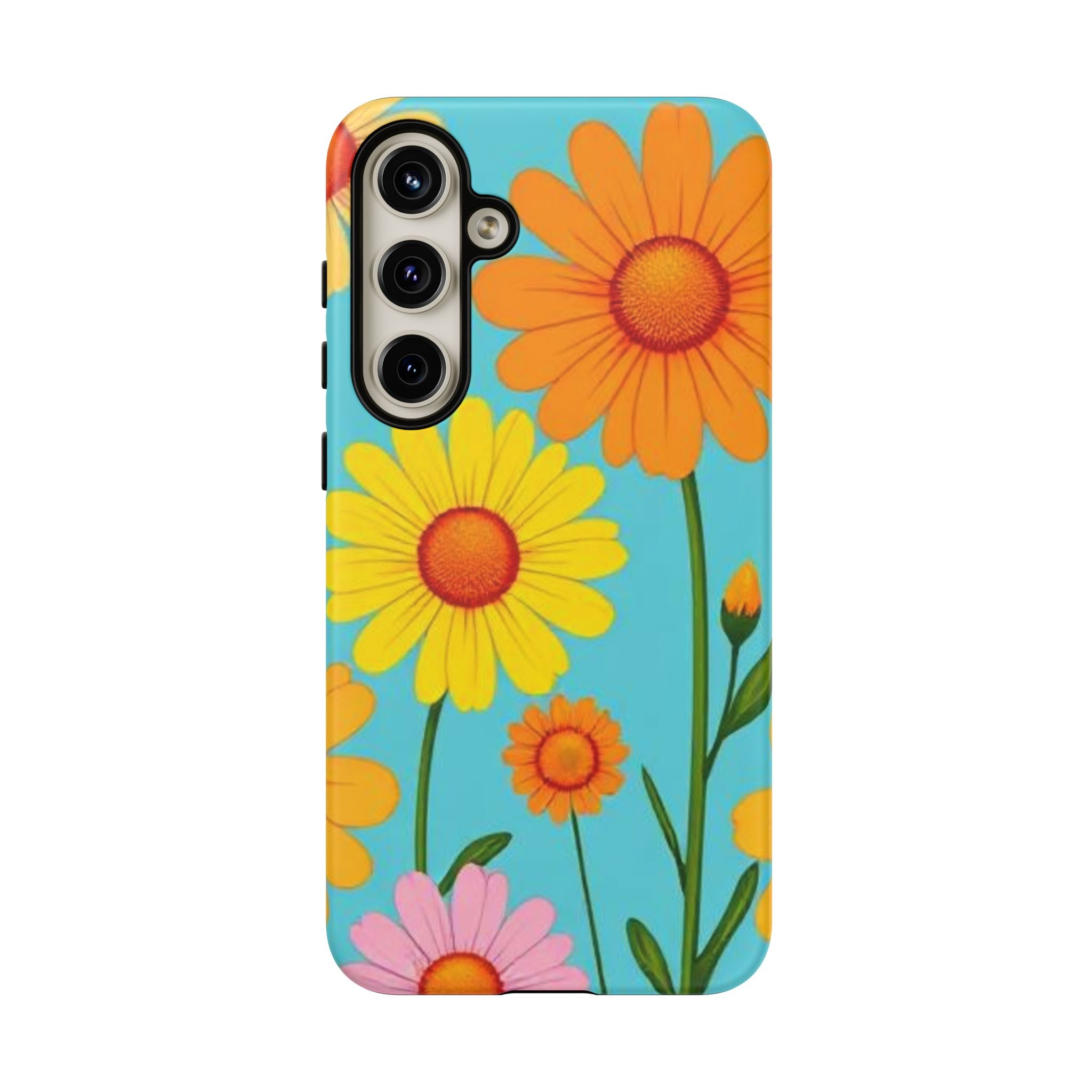 Floral Daisy Tough Case for Android