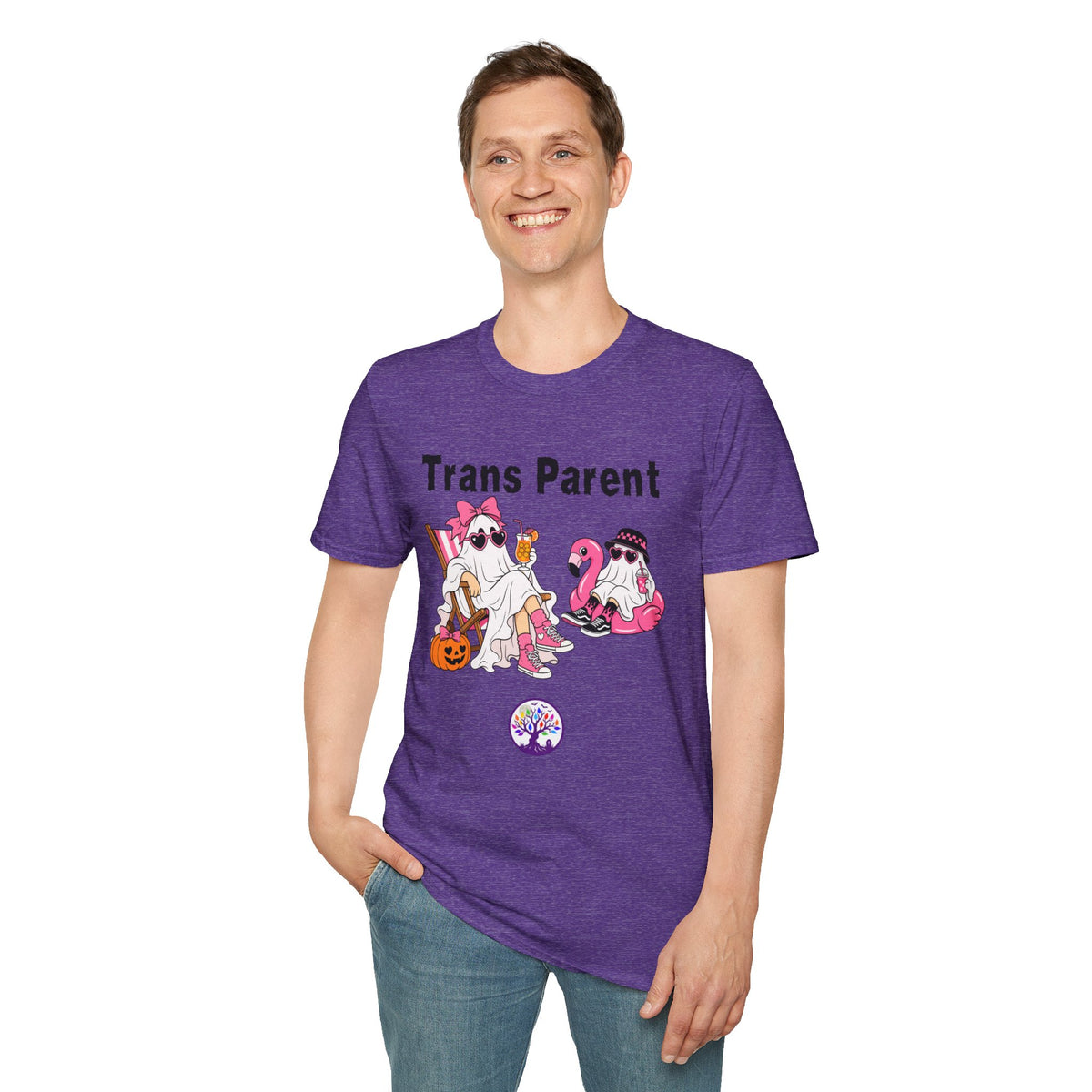 Trans Parent 2 Halloween Pride Tree Las Vegas T-Shirt