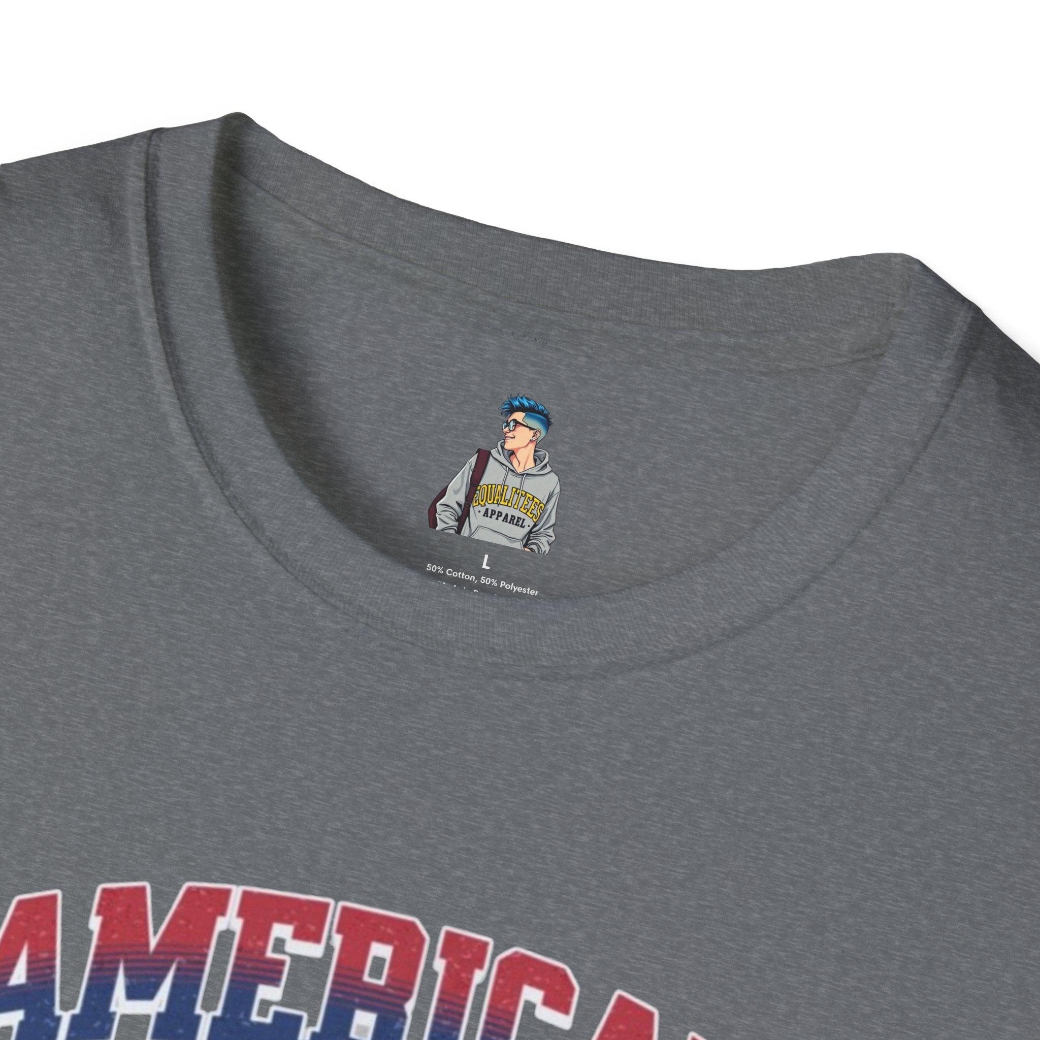 American Patriot - Keep Immigrants Deport Fascists Unisex T-Shirt - Celebrate Freedom & Diversity