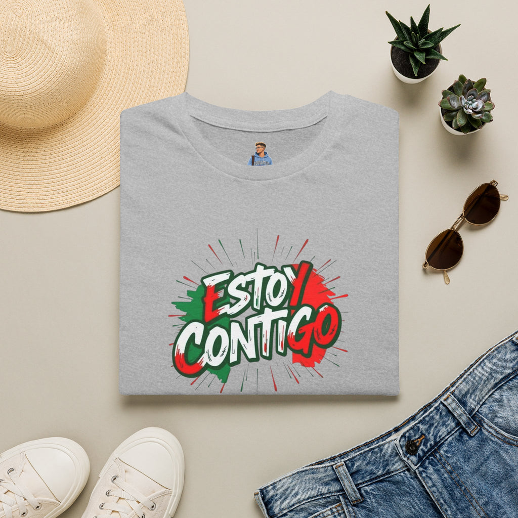 Immigrants Make America Great T-Shirt Estoy Contigo (I Am With You) Unisex Softstyle T-Shirt Classic Protest Tee