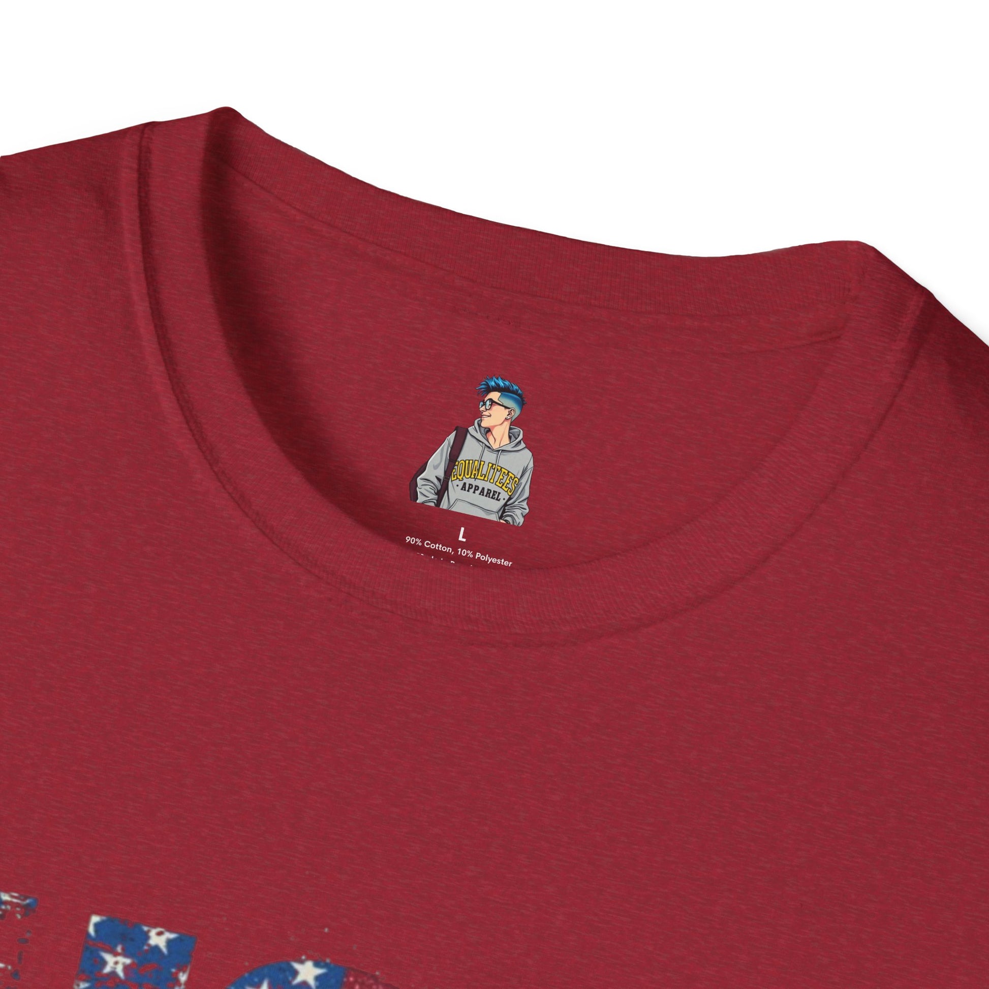 USA Democracy Statement Unisex Softstyle T-Shirt