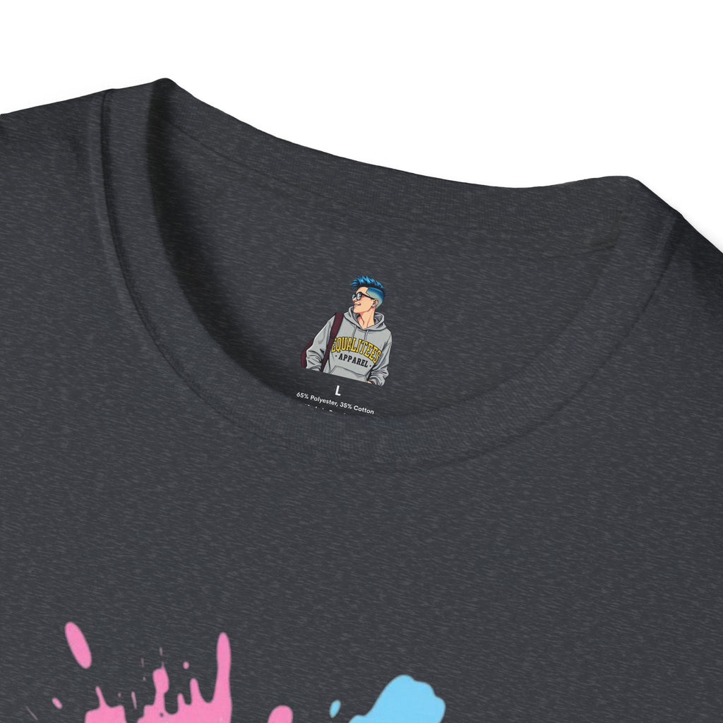 Protect Trans Kids Unisex Softstyle T-Shirt - Supportive LGBTQ+ Apparel