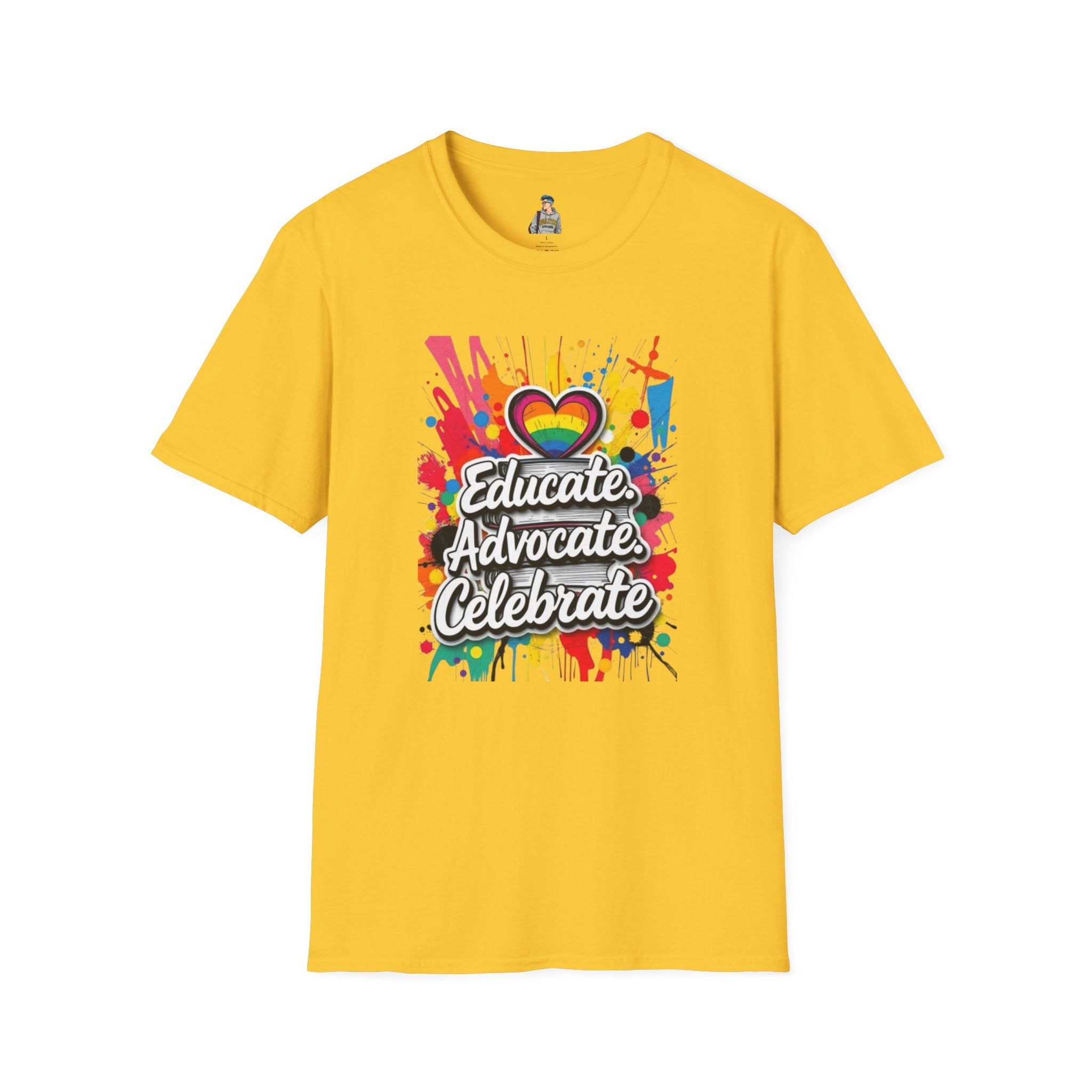 Educate Advocate Celebrate Unisex T-Shirt