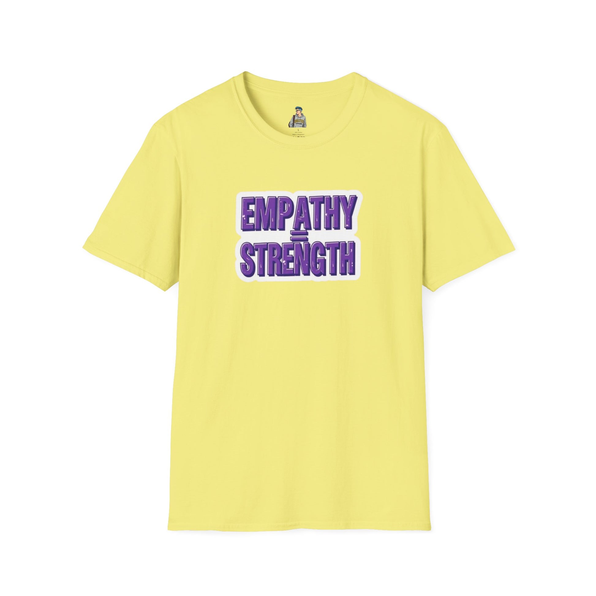 Empathy Equals Strength Unisex Softstyle T-Shirt - Inspirational Apparel for Everyday Comfort