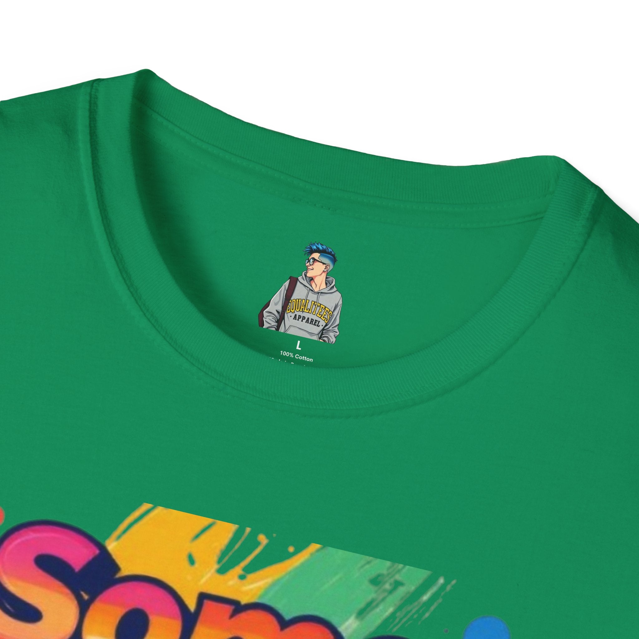 Some People Are Queer T-Shirt Rainbow Graphic