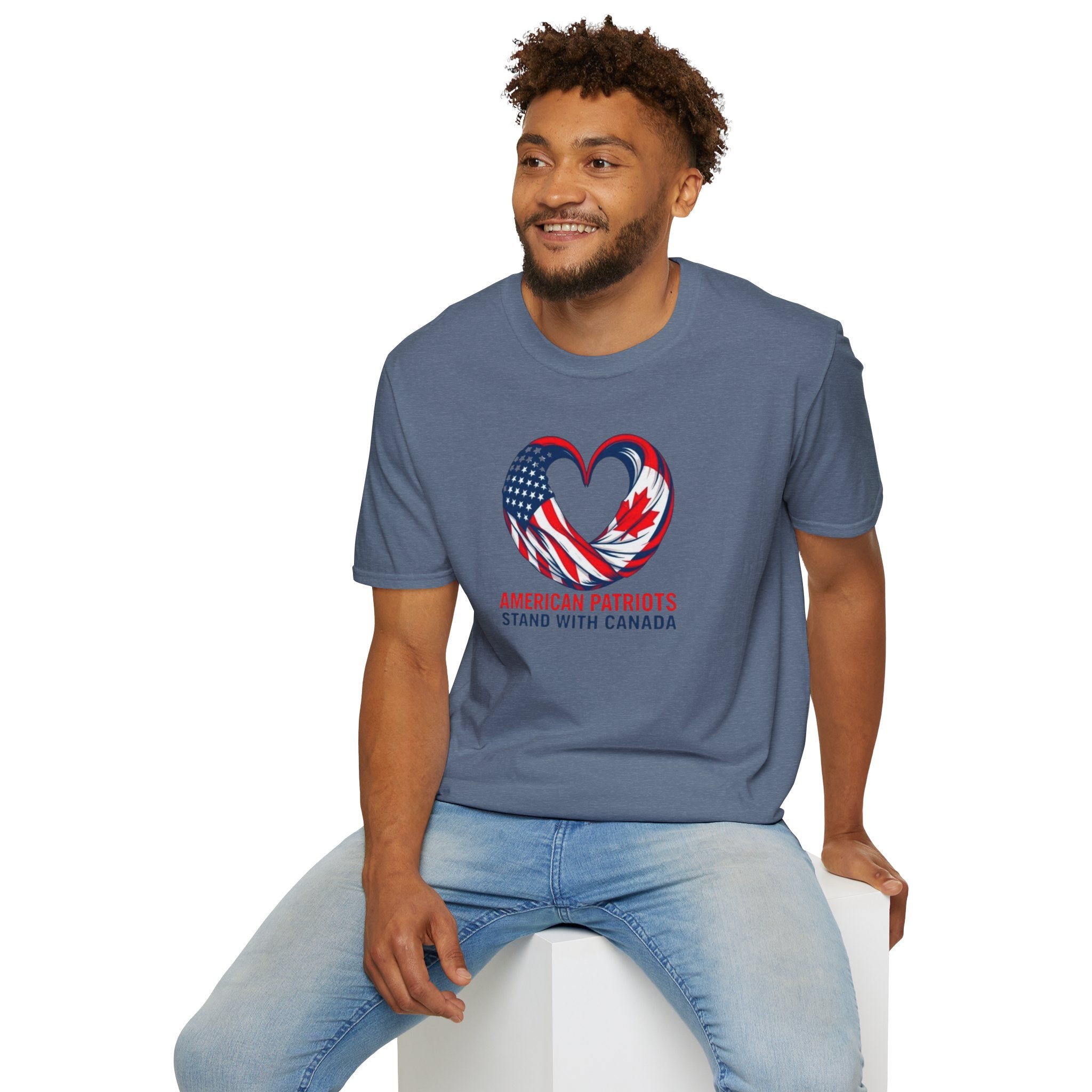 American Patriots Stand with Canada T-shirt