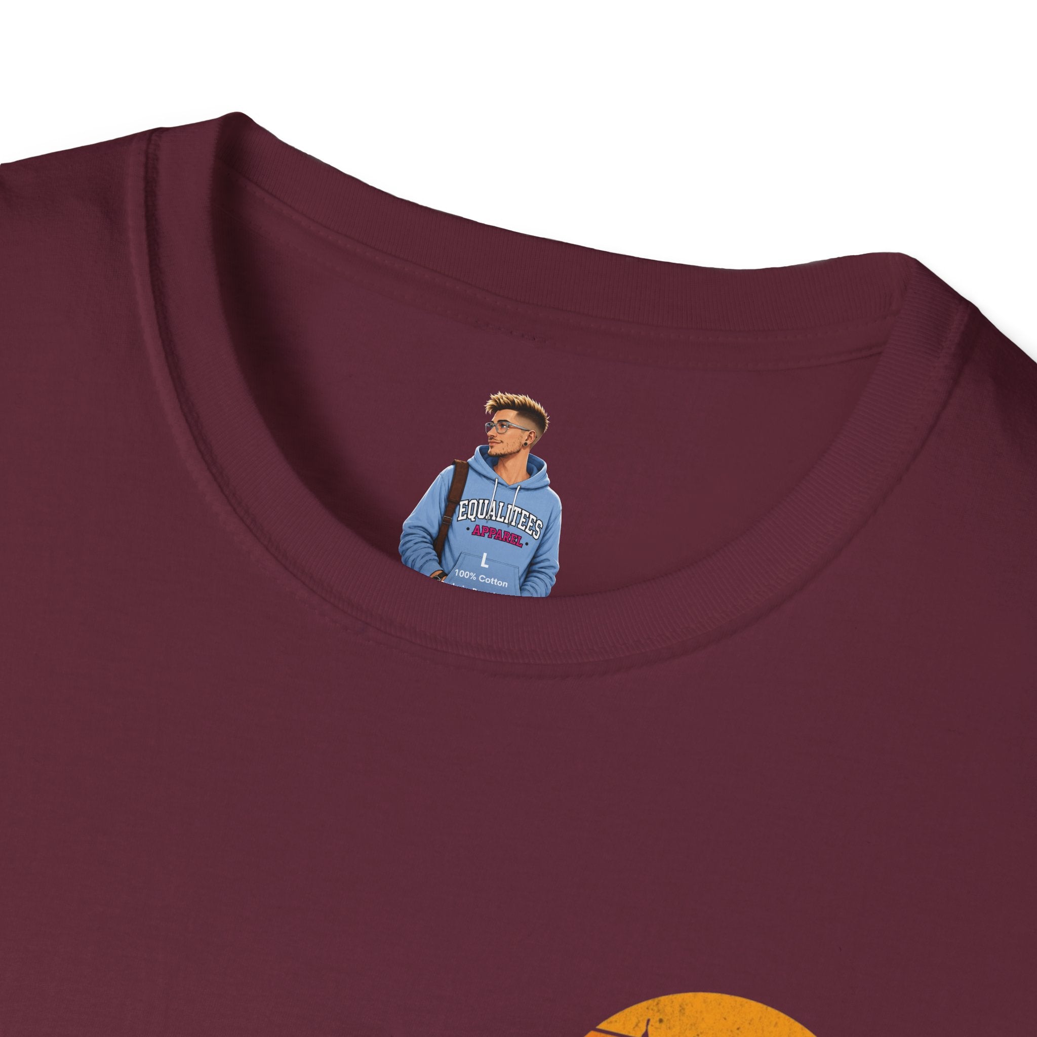 Unisex Softstyle T-Shirt - 'I'd Rather Be Camping' Adventure Tee