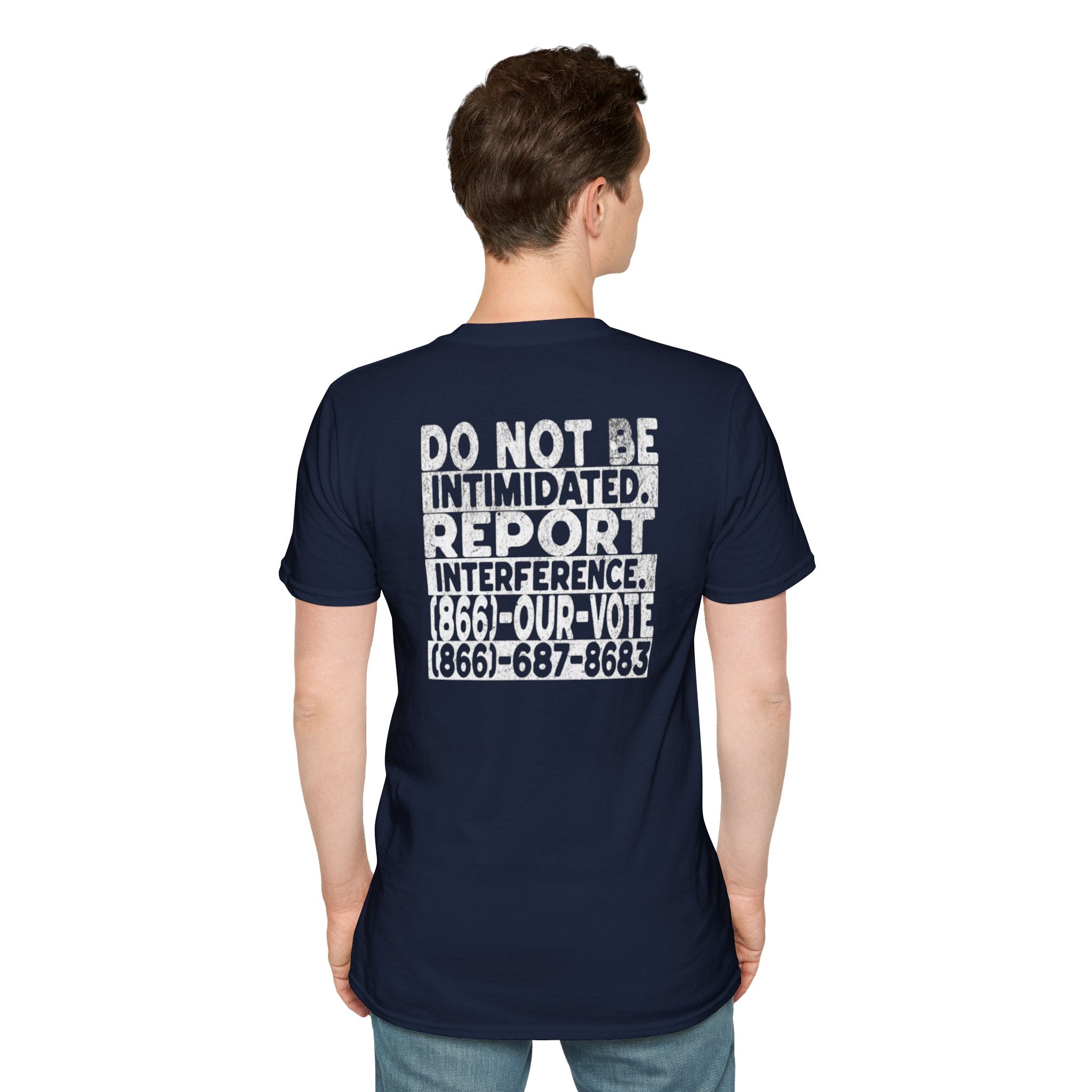 Do Not Be Intimidated Know Your Rights Voting Tee-English