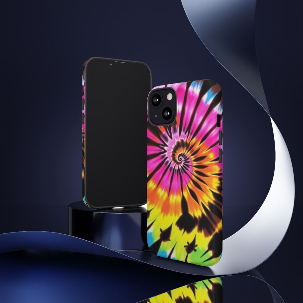 Tie-Dye Spiral Phone Case for iPhone