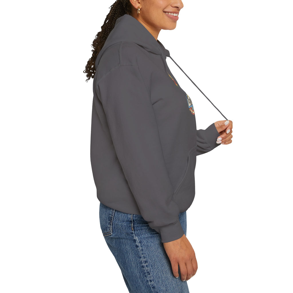 Live And Let Live Hoodie — Retro Peace Graphic Pullover