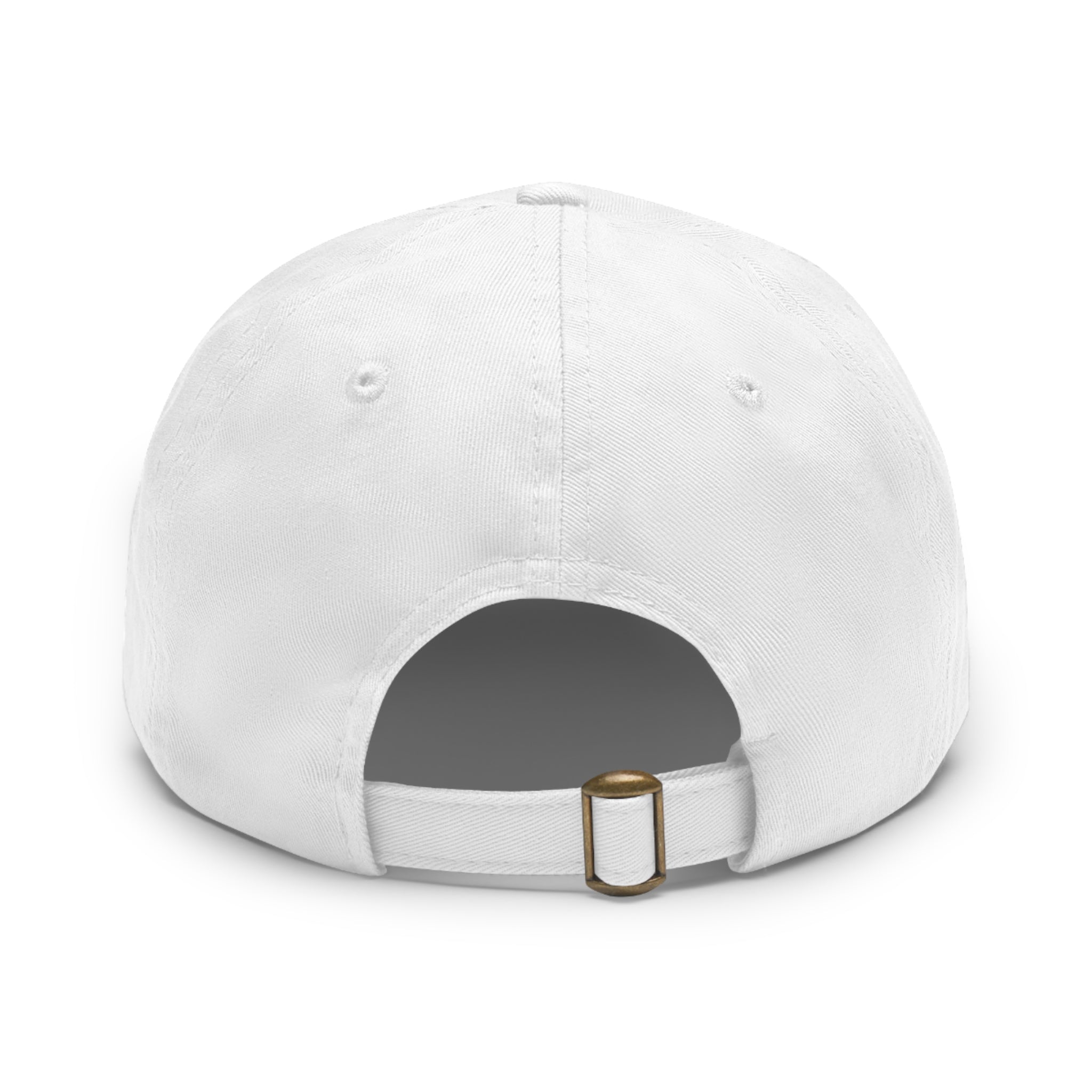 Stylish Dad Hat with FDT Leather Patch - Casual Sun Protection for Dads
