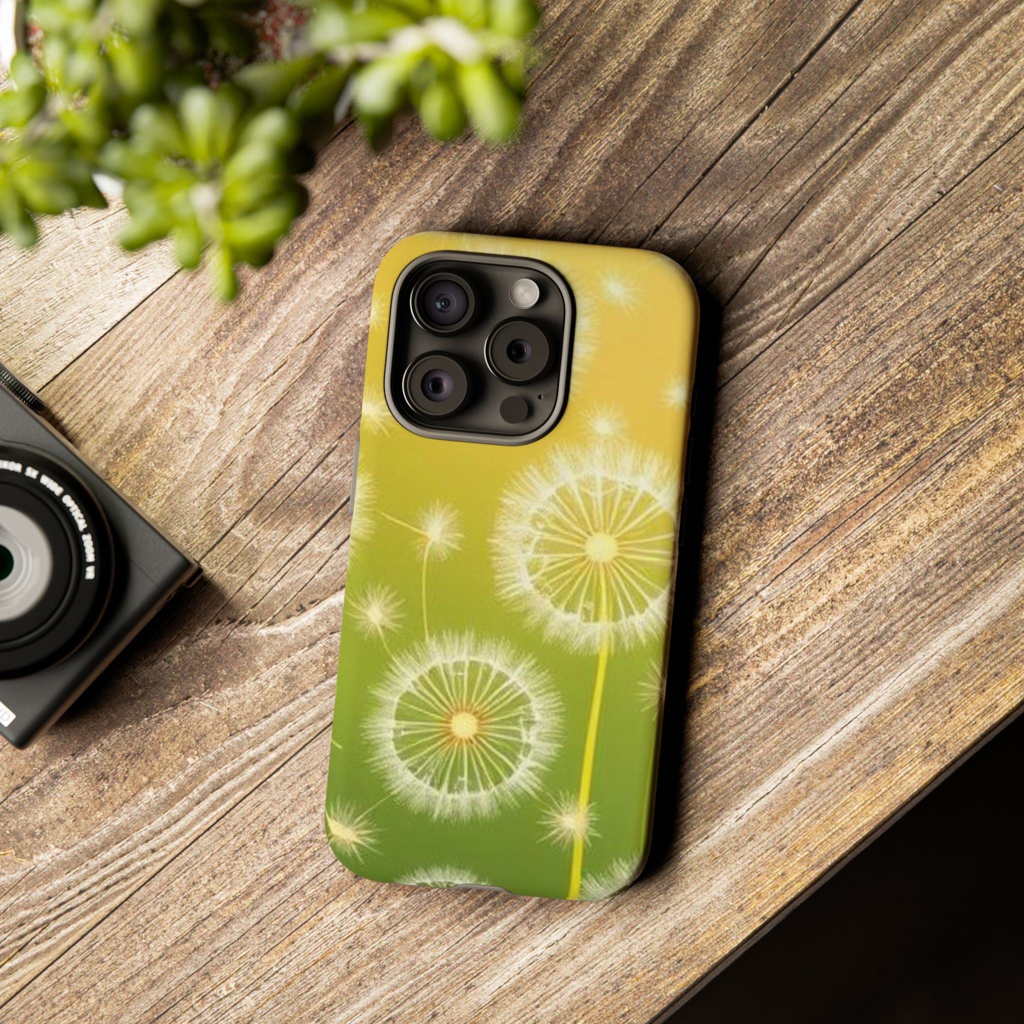 Dandelion Breeze Tough Phone Case for iPhone