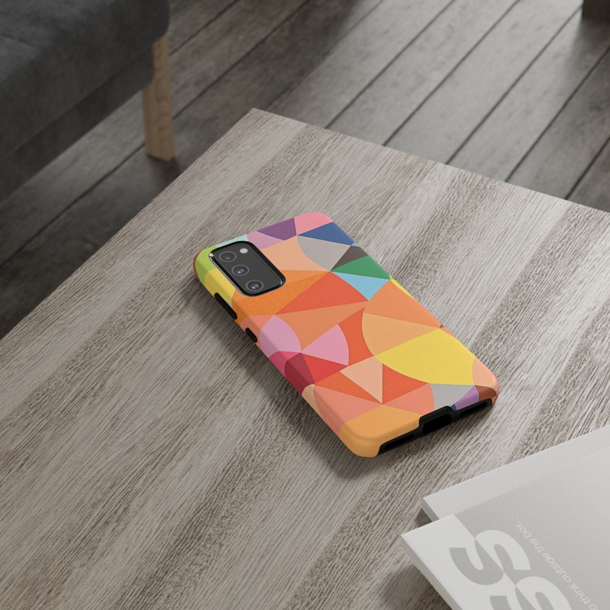 Colorful Geometric Tough Case for Android
