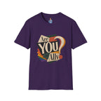 Are You An Ally? T-Shirt — Vintage Pride Ally Tee