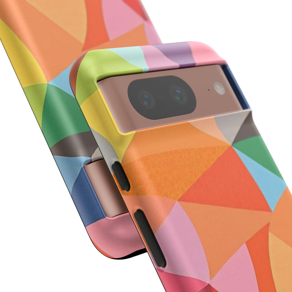 Colorful Geometric Tough Case for Android