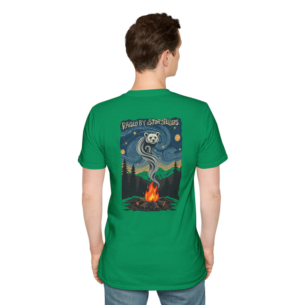 Raised by Storytellers Native Pride T-Shirt