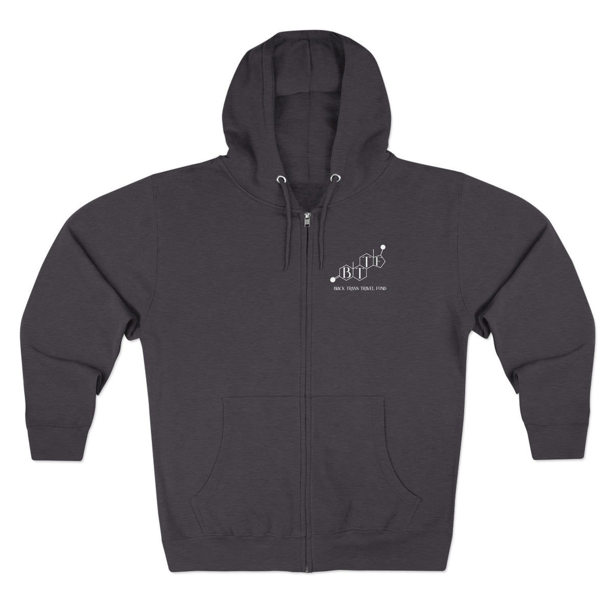 BTTF - Black Trans Travel Fund Unisex Zip-Up Hoodie