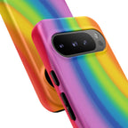 Rainbow Swirl Tough Case for Android