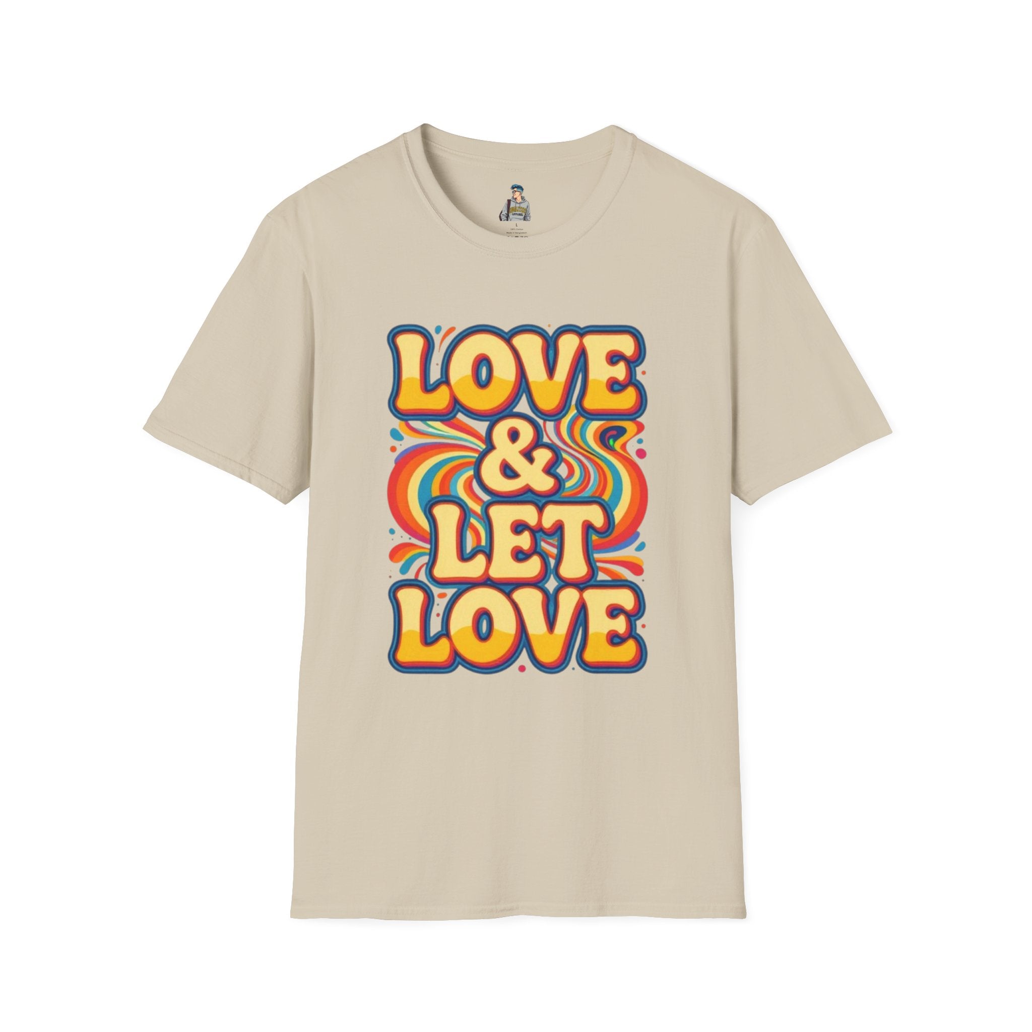 Love & Let Love Retro T-Shirt