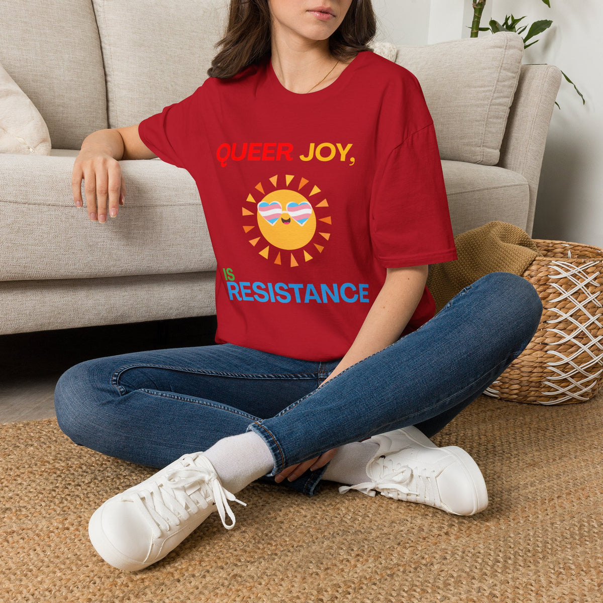 Queer Joy Is Resistance Pride Tree Las Vegas T-Shirt