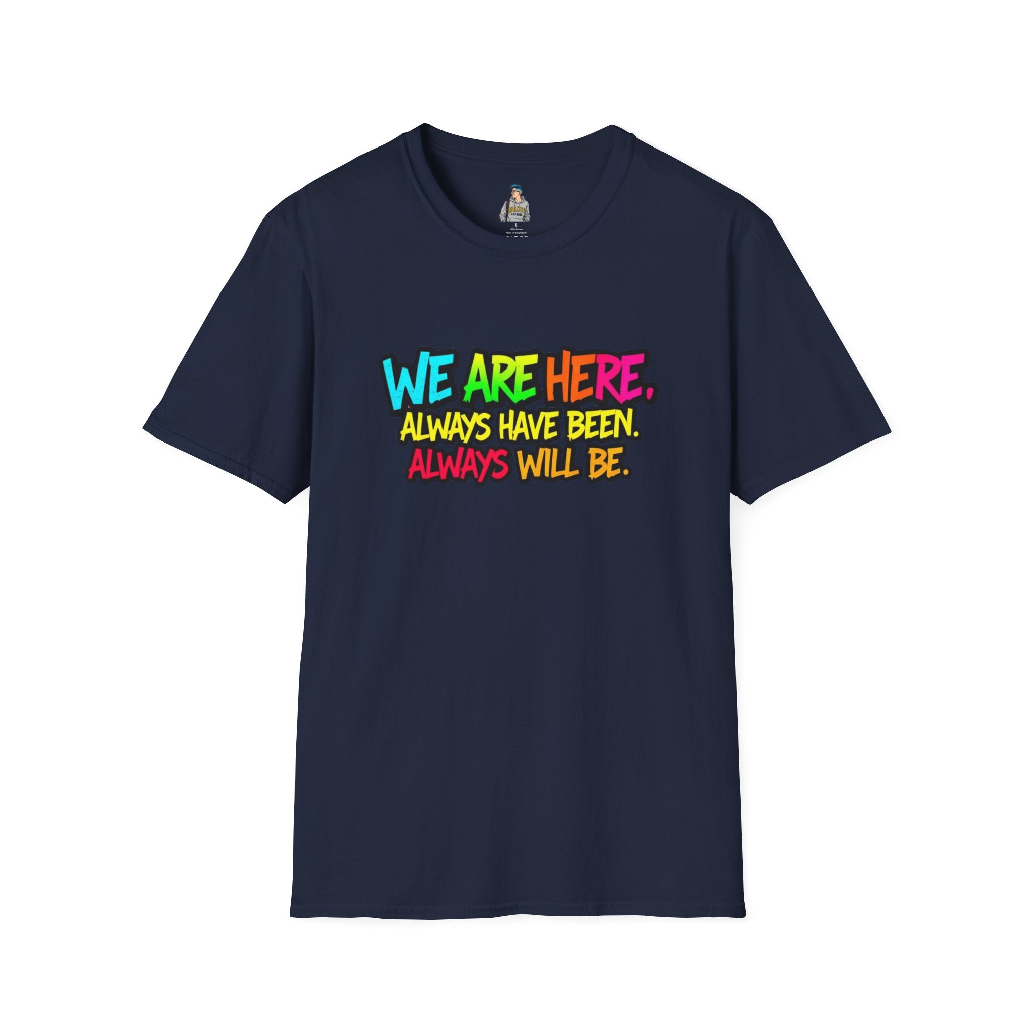 We are WHO We Are Just Leave Us tf Alone Pride Tee