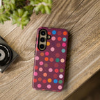 Polka-Dot Colorful Tough Case for Android