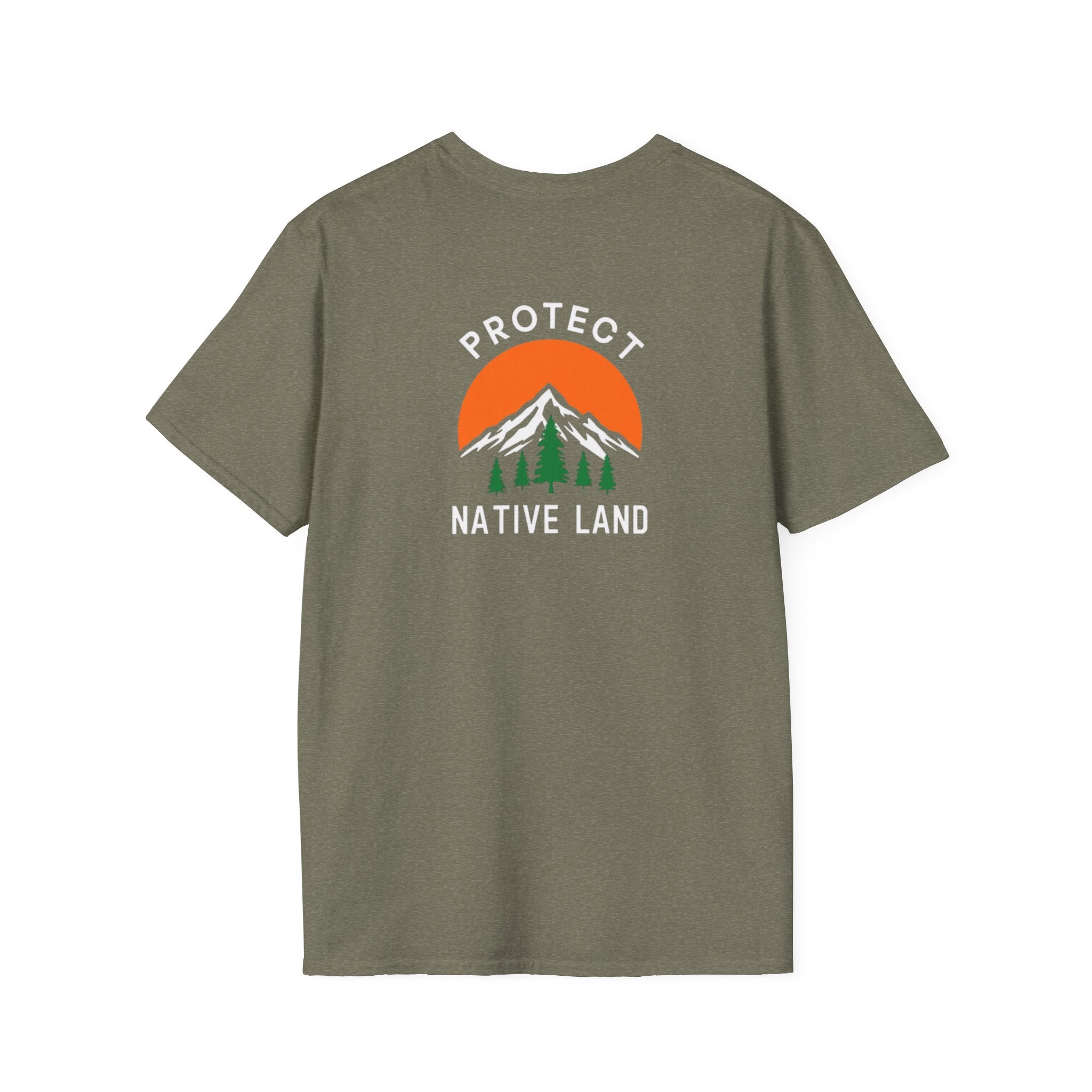 Protect Native Land Softstyle Unisex T-shirt