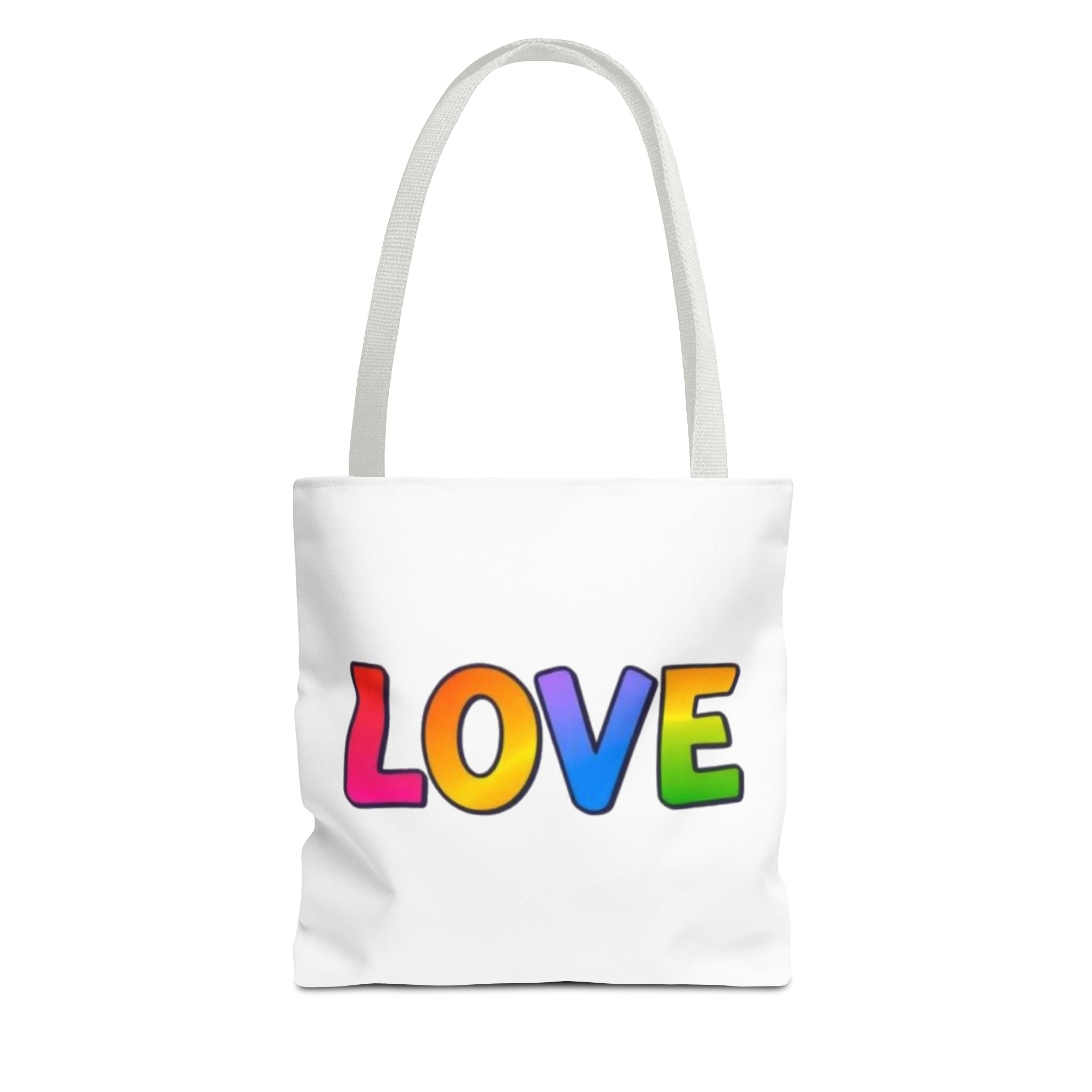Rainbow Love Tote Bag