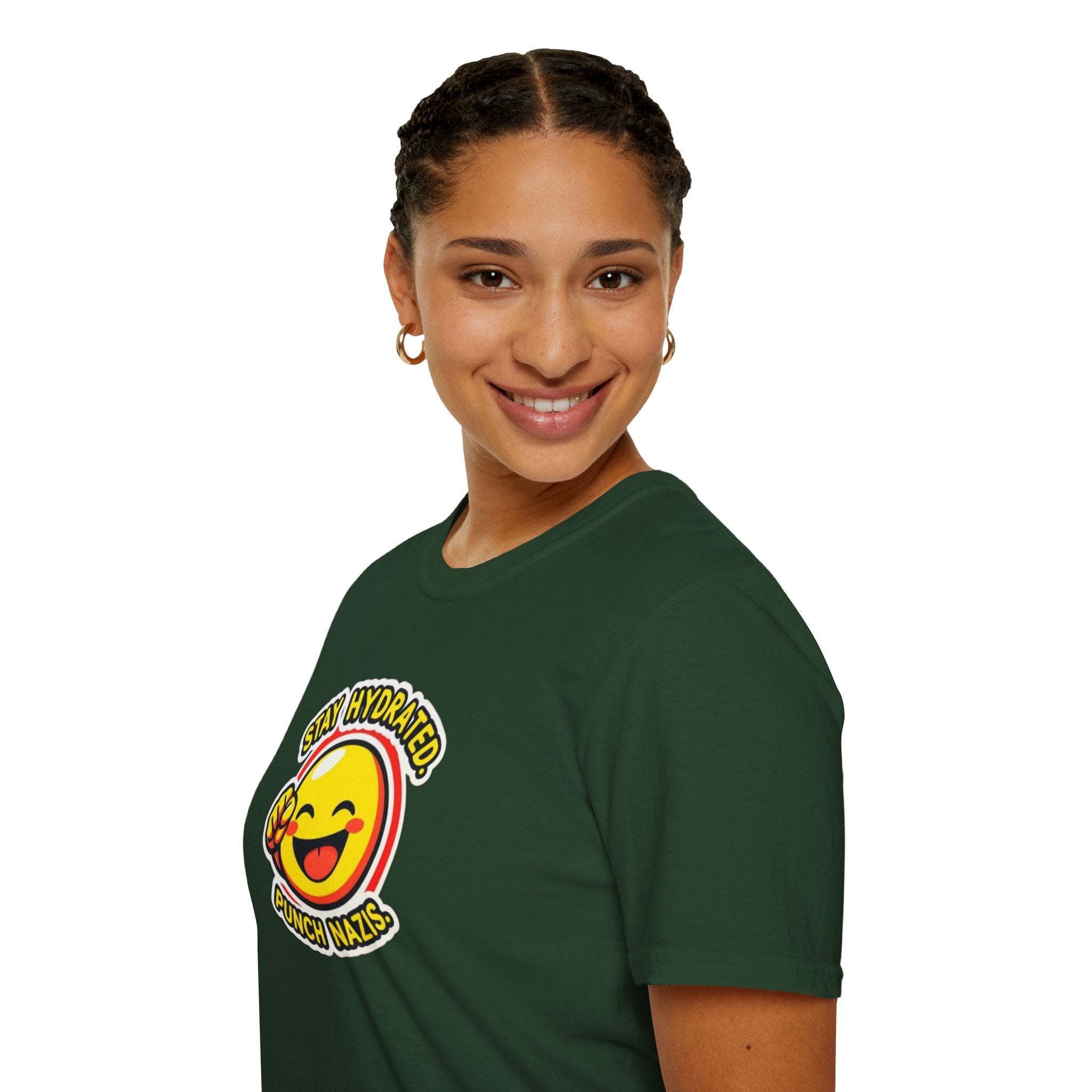 Stay Hydrated, Punch Nazis T-Shirt
