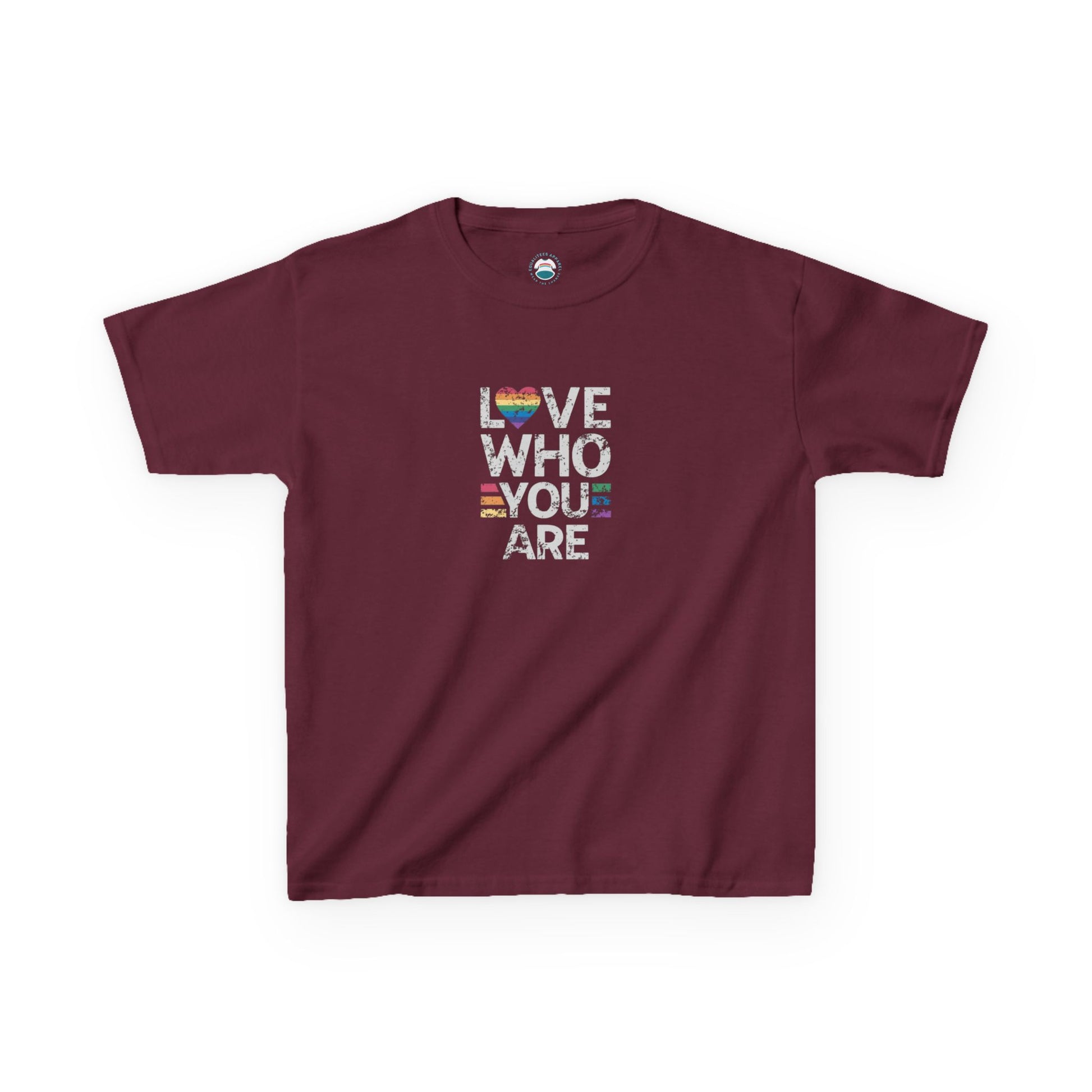 Love Who You Are Kids Heavy Cotton™ Tee - Pride Shirt for Children