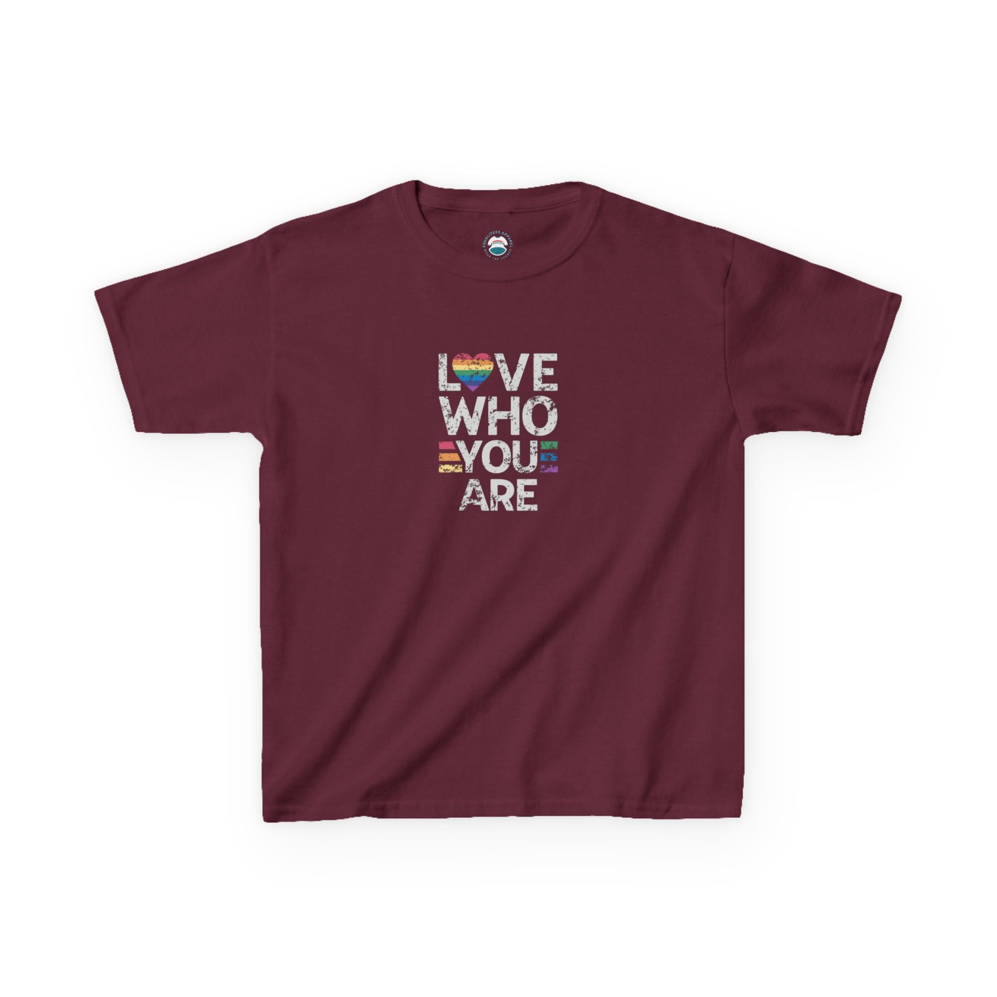 Love Who You Are Kids Heavy Cotton™ Tee - Pride Shirt for Children