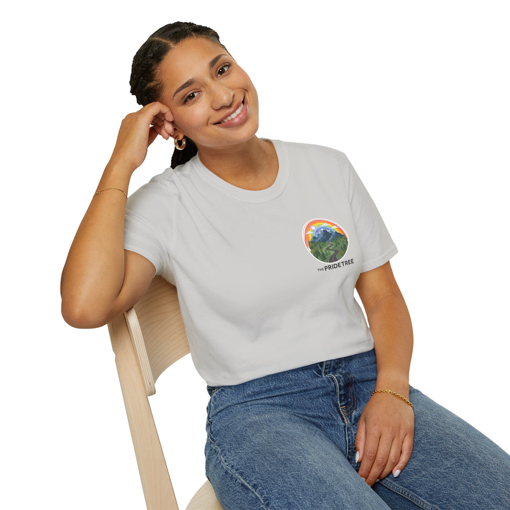 Pride Tree Las Vegas Mountain Graphic T-Shirt