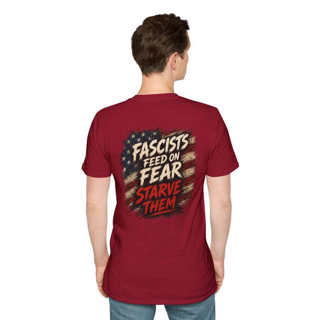 Patriots Don’t Stand For This T-Shirt — Statue of Liberty & Distressed Flag Graphic