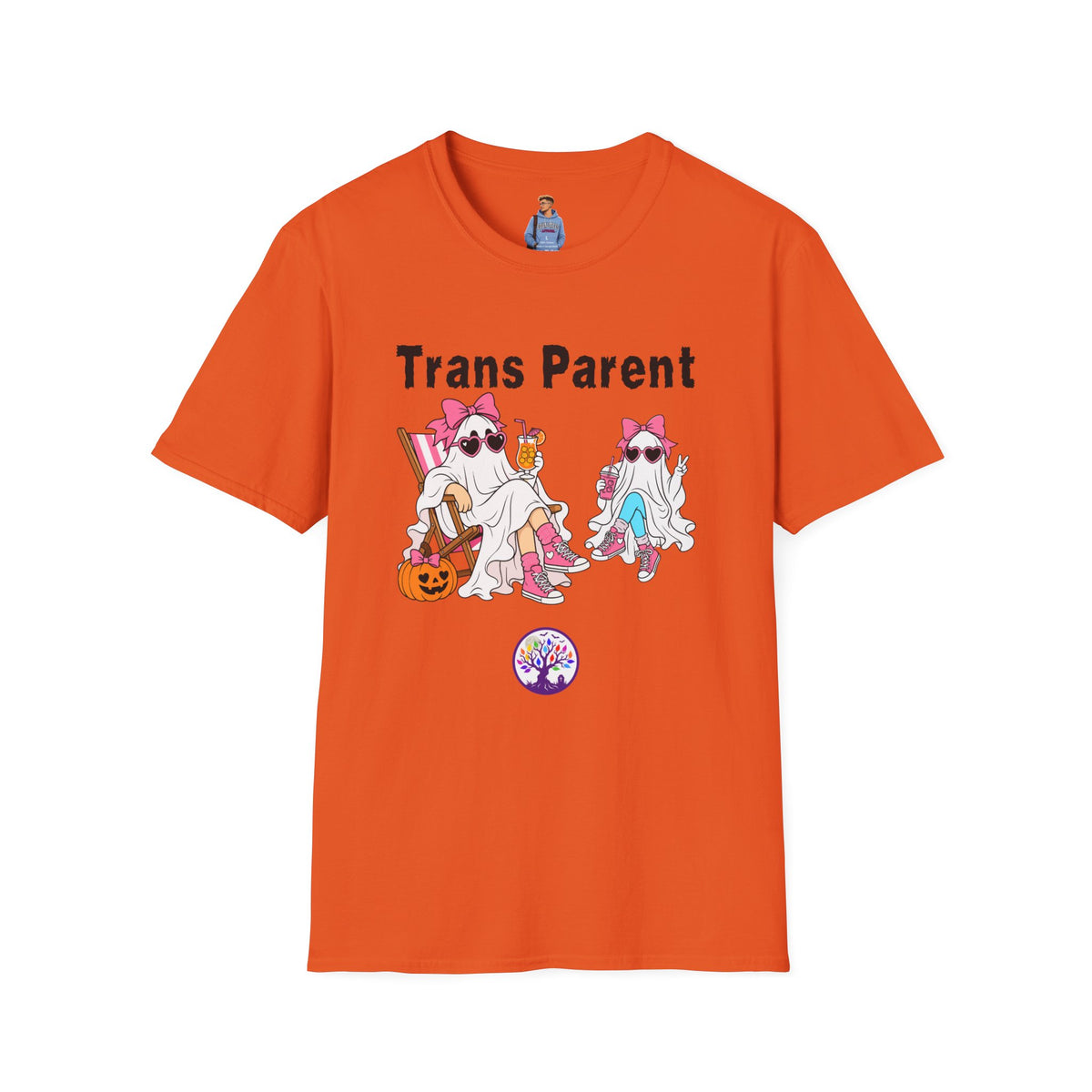 Trans Parent 1 Halloween Pride Tree Las Vegas T-Shirt